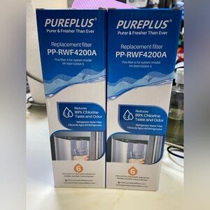 2PK. PUREPLUS PP-RWF4200A Refrigerator Water Filter *Replacement